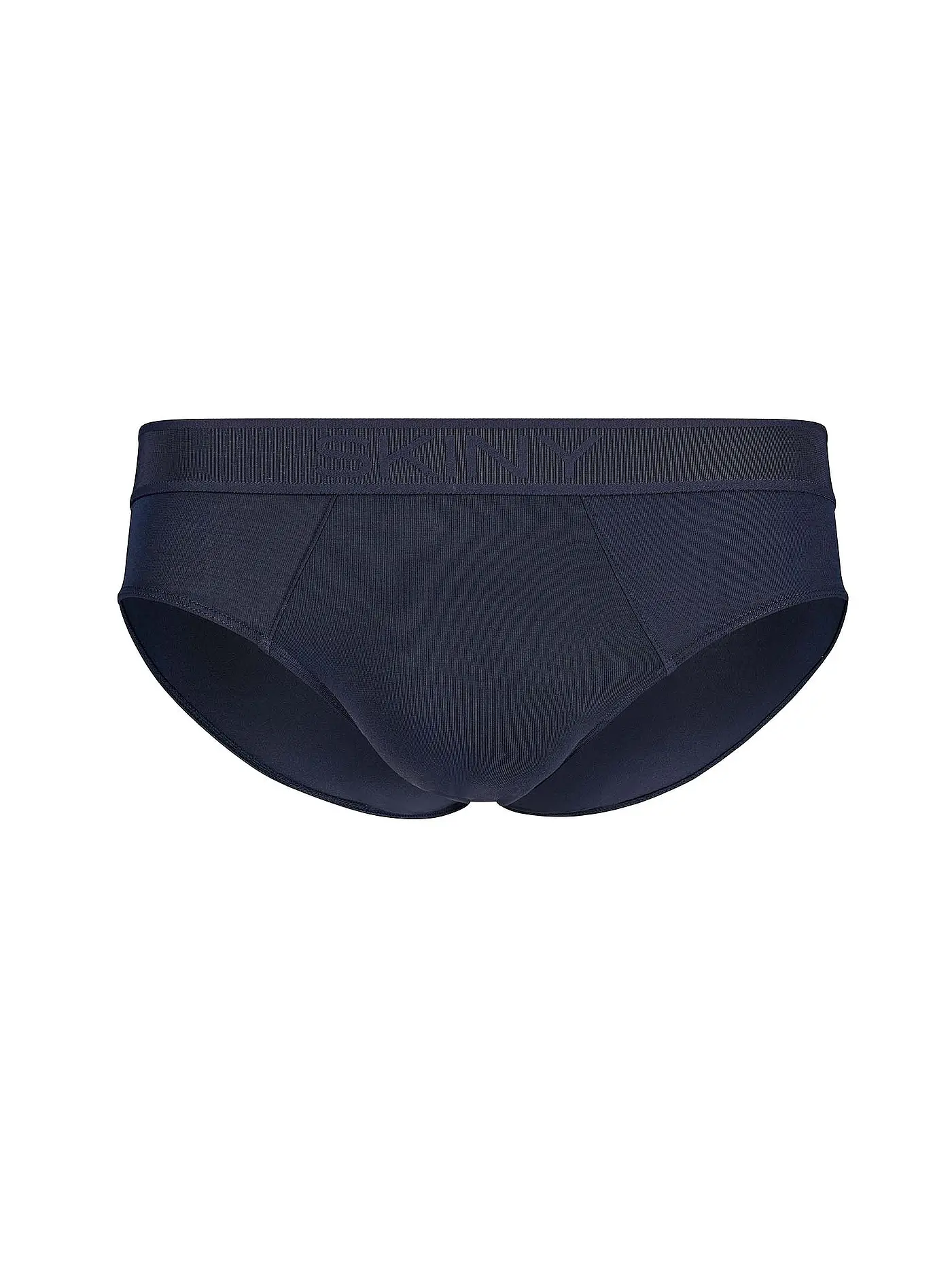 SKINY | Slip " Bamboo Deluxe " stone grey mela | blau